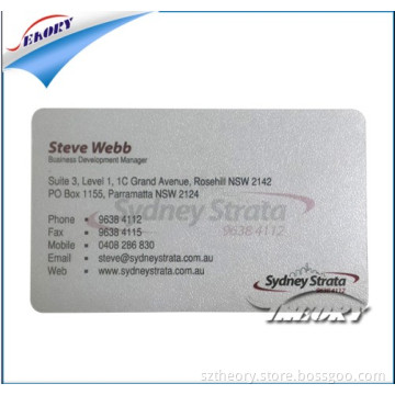 Seaory Supply Lower Price Better Quality PVC Card/Plastic Card/ PVC Business Card